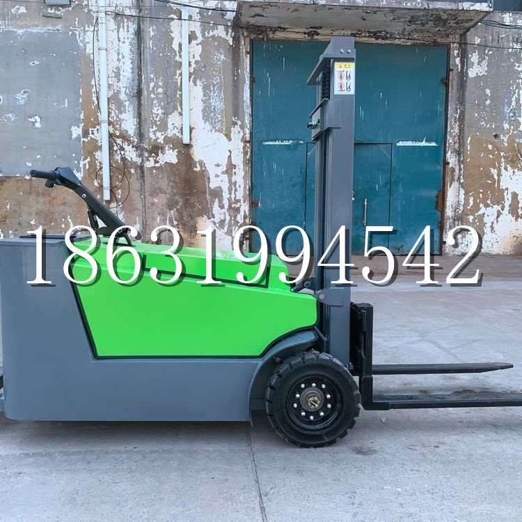 登封市小型电动叉车1吨2吨步行站驾式电瓶堆高充电装卸车液压升降车铲车